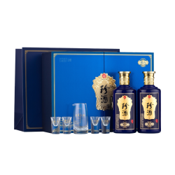 珍酒 珍八 53%vol 酱香型白酒 500ml