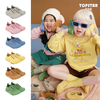 TOPSTAR 童鞋2026年秋季新款儿童帆布鞋男女童软底耐磨帆布鞋(彩虹底) 31