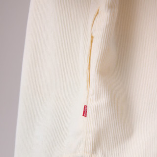 Levi's李维斯 灯芯绒衬衫 米白色 M