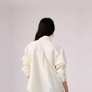 Levi's李维斯 灯芯绒衬衫 米白色 M