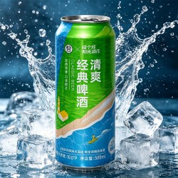 盒马 碰个成阳光酒庄X盒马联名清爽啤酒2瓶