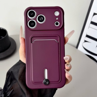 捷威丘 苹果18Promax卡包手机壳一体推拉iPhone18pro新款专用后保护套