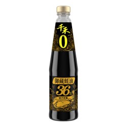 千禾 0蚝油御藏蚝油36%蚝汁550g家用商用小瓶家用提鲜调味品