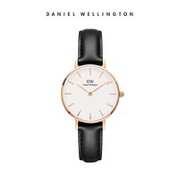 移动端：Daniel Wellington Danielwellington 简约 28mm女士皮革表带 ins风欧美女表dw手表女