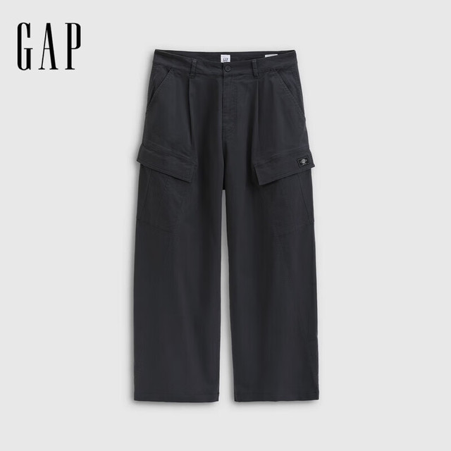 Gap 【多口袋】宽松斜纹布工装裤 791532
