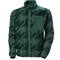 HELLY HANSEN Panorama 男款印花摇粒绒按扣外套