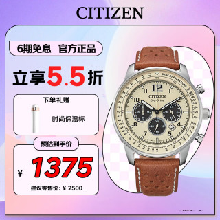 CITIZEN FUTURE FORCE系列 44毫米光动能腕表 CA4500-16X