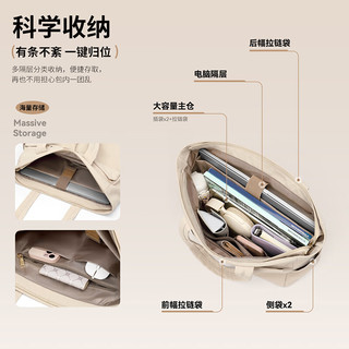 POLO 15.6英寸 女士单肩托特包 电脑包