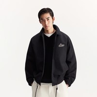 杰克琼斯 秋冬季男士加厚加绒翻领棉服