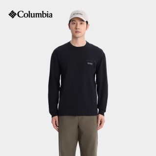 Columbia 2026秋冬新品户外男子吸湿速干透气舒适运动休闲长袖T恤