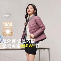 雪中飞 女式圆领长袖保暖外套