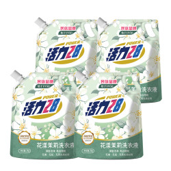 活力28 花漾茉莉洗衣液2kg*4袋