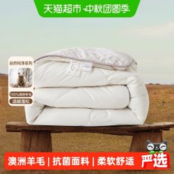 水星家纺 雅汐 羊毛抗菌被