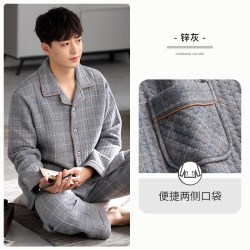 家乐芬 男士家居服 A772137 加厚款长袖
