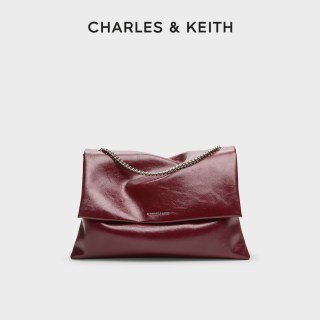 移动端：CHARLES & KEITH 大容量 女士单肩包 链条