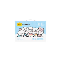 认养一头牛 零乳糖全脂牛奶 125ml*12盒