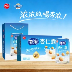 六个核桃 养元杏浓杏仁露310ml*15罐植物蛋白饮料整箱