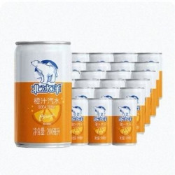 北冰洋 橙汁汽水 200ml*24罐