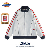 Dickies 立领条纹休闲夹克 浅云灰 XL