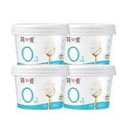 简爱 0%蔗糖酸奶130g*4杯 无蔗糖酸奶