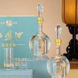 西凤酒 海窖龄 20年礼盒 52度 纯粮 500ml*2瓶