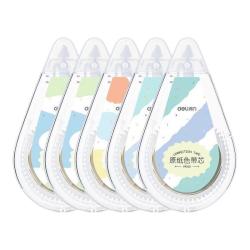 得力 米黄色原纸色 修正带