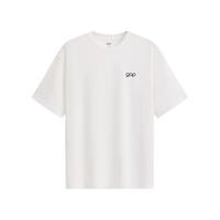 Gap 854722 Logo印花宽松圆领短袖T恤 白色 S