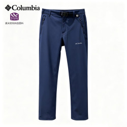 Columbia 男裤26秋冬新品户外加绒内里保暖防风软壳裤AE5168
