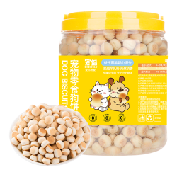 宠侣 狗饼干羊奶益生菌小馒头 430g 训犬零食
