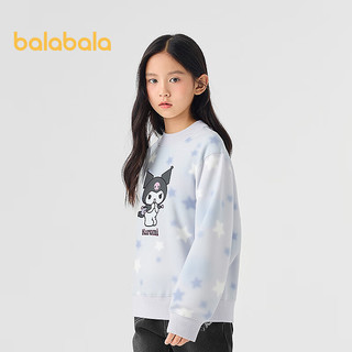 巴拉巴拉 库洛米IP联名 女童卫衣 紫色调00377 165