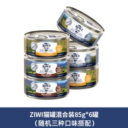 ZIWI 滋益巅峰 进口猫罐头6罐慕斯肉泥猫主粮