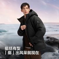 波司登 男女情侣短款宽松连帽【工装大口袋】羽绒服