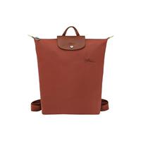 LONGCHAMP 珑骧 Le Pliage Green 尼龙中号双肩包 栗子色