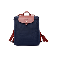 LONGCHAMP 珑骧 Le Pliage Original 中号双肩包 黑色