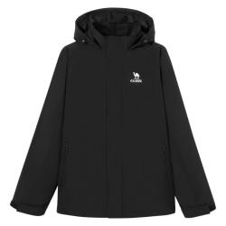 骆驼 防风防水加绒保暖三防登山服外套 男女同款