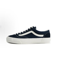 VANS 万斯（VANS）范斯官方同款帆布鞋黑白汽水Style街头百搭复古休闲低帮板 藏蓝 42 (偏大1码)