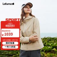 乐飞叶 外套女 户外春季时尚抗菌夹克露营防风外套 LFJA4AT60