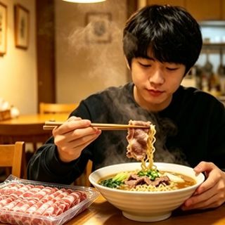 月盛斋 澳洲谷饲原切肥牛卷