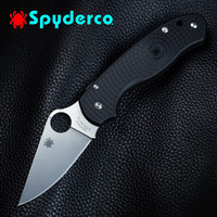 SPYDERCO 美国进口spyderco蜘蛛C223户外高硬度粉末钢便携锋利EDC折叠刀 C223 PBK