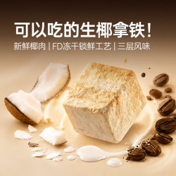 薛记炒货 冻干生椰拿铁脆 蜜饯果干 不限购