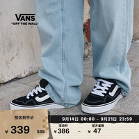 VANS 官方 Caldrone黑色胖胖鞋美式复古男鞋板鞋 黑色 39