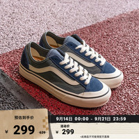 VANS 官方 Style 136 Decon VR3 SF水兵月蓝个性复古男女板鞋 蓝色 35