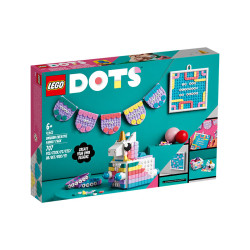 乐高 DOTS系列41962独角兽创意家庭包儿童拼装积木玩具