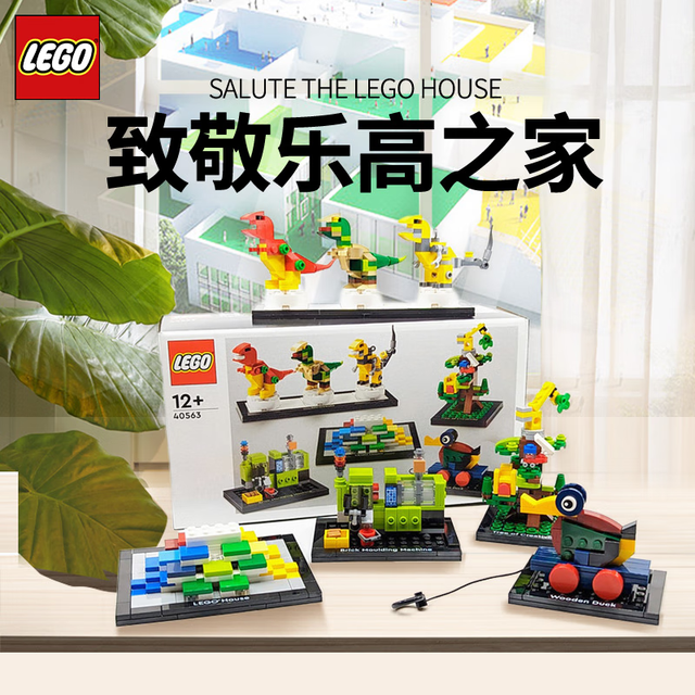 乐高 之家系列 40563 向乐高之家致敬