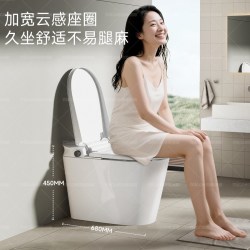 四季沐歌 普通非智能马桶家用不插电虹吸式劲冲无水箱