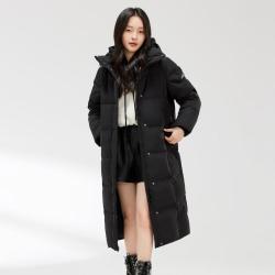 雪中飞 女式长款羽绒服
