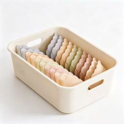 稻草熊 内衣收纳盒 家用衣柜袜子内裤分格整理盒