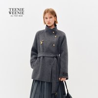 TEENIE WEENIE TeenieWeenie小熊小个子羊毛牦牛绒呢外套