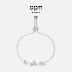 APM Monaco 白色Papillons   灵动蝴蝶手链