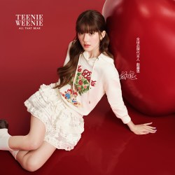 TEENIE WEENIE TEENIEWEENIE x APPLE GAL小熊卫衣女26秋休闲上衣